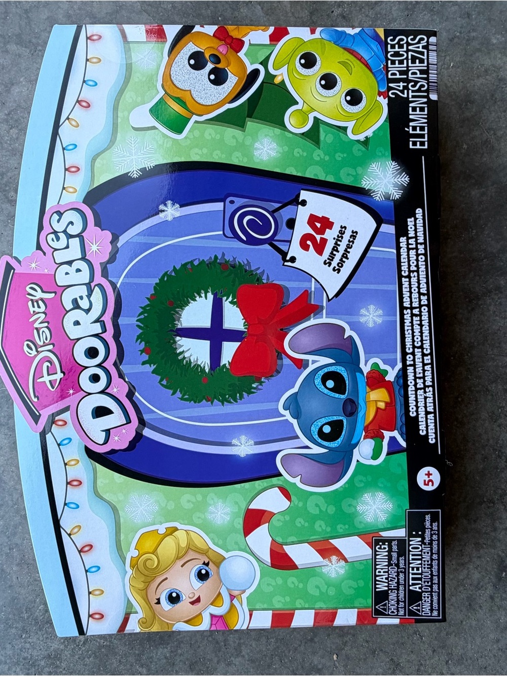 Disney Doorables Holiday Advent Calendar - Blue, Green & Purple